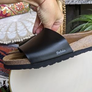 Birkenstock | Shoes | Birkenstock Betula 4 Reggae Slide Sandal Black |  Poshmark